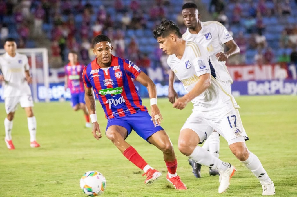 Unión Magdalena no levanta cabeza y pierde 1-3 ante el Millonarios, con gol de&nbsp;Falcao