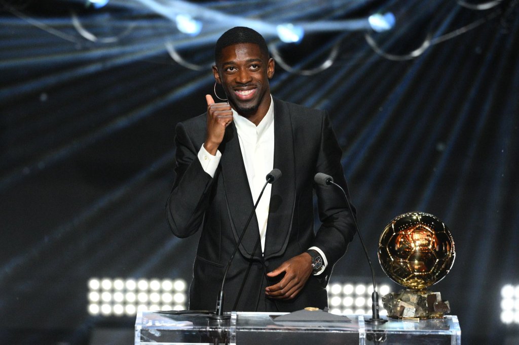 Dembélé gana el Balón de Oro y corona un año inolvidable con el&nbsp;PSG